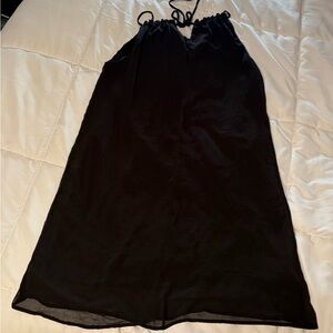 SOHO Apparel Ltd Black Strappy Dress Sz 6